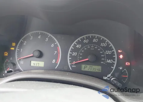 2009 Toyota Corolla Le из США, поврежденный, VIN JTDBL40E799047859